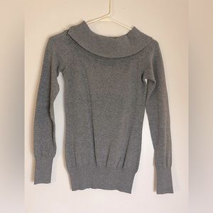 Gray sweater